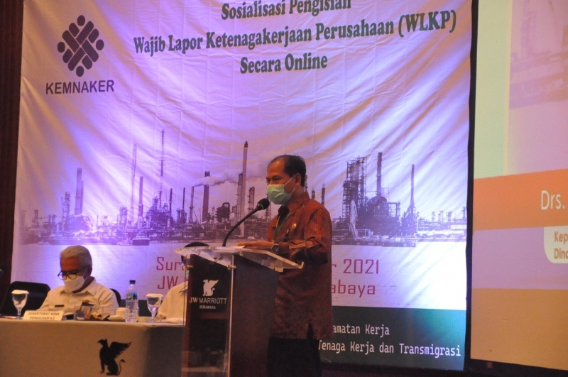 Kepala UPT Keselamatan Kerja Surabaya Disnakertrans Jatim, Riyanto